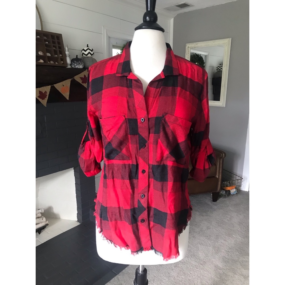 Women’s button up flannel